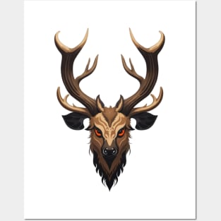 Fear the deer Posters and Art